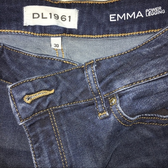 𝅺Anthropologie DL1961 sz30 Emma Power legging jeans - Picture 6 of 6